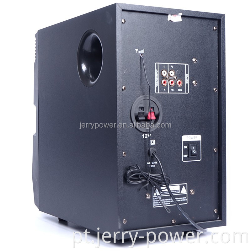 Sistema de som Home Sistema de som Subwoofer ao ar livre alto-falante de vibração ativa com módulo de jogador SD / USB MP5